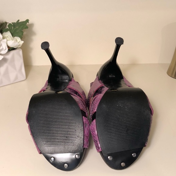 BCBGeneration Miel High Heel Sandals - Snake Print - Picture 8 of 8